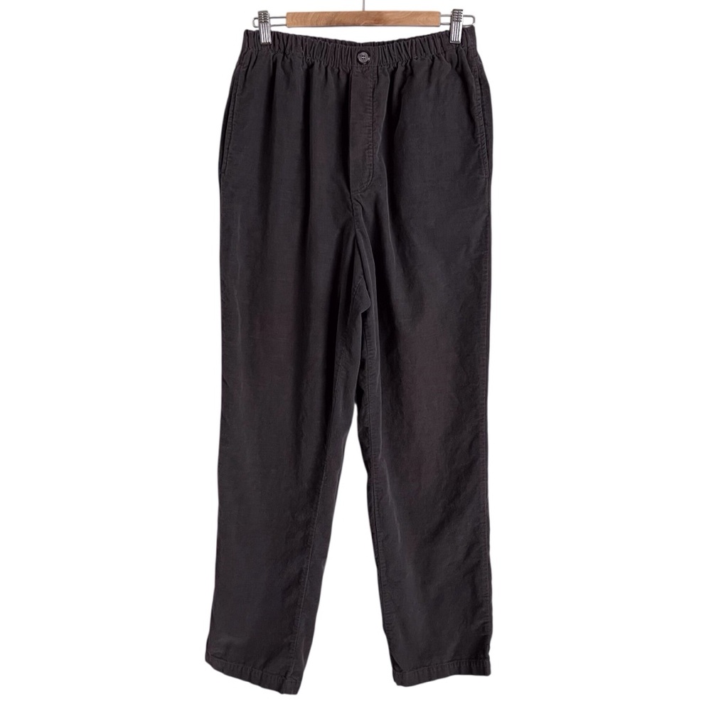 CP Shades Soft Corduroy Pants Cotton Grey Lagenlook Academia Grandpa FLAW Medium